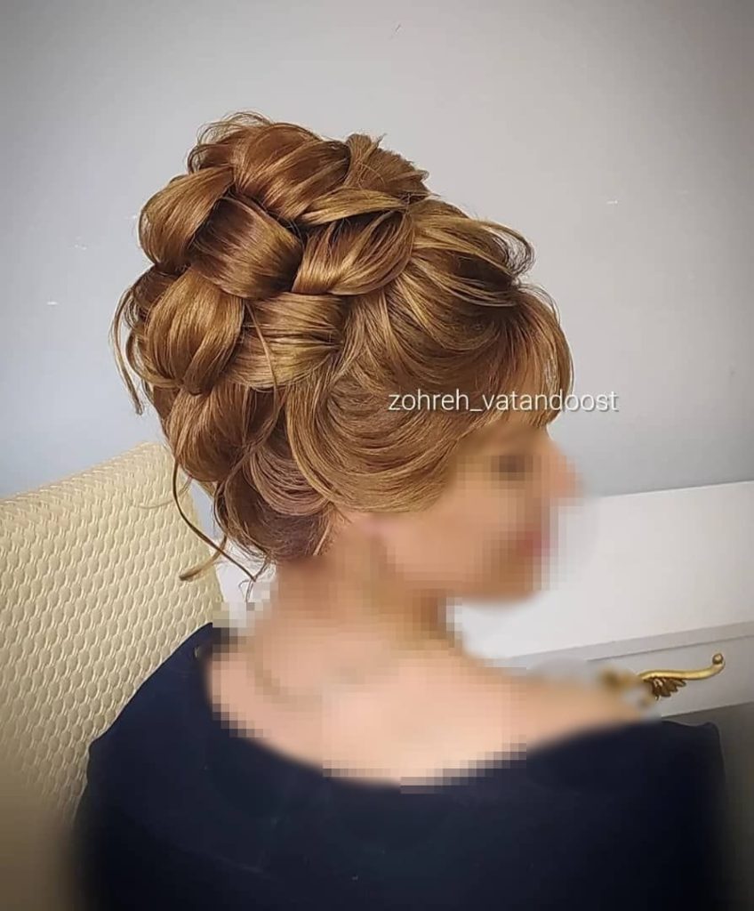 مدل شینیون جدید در آکادمی تخصصی شینیون زهره وطن دوست 1